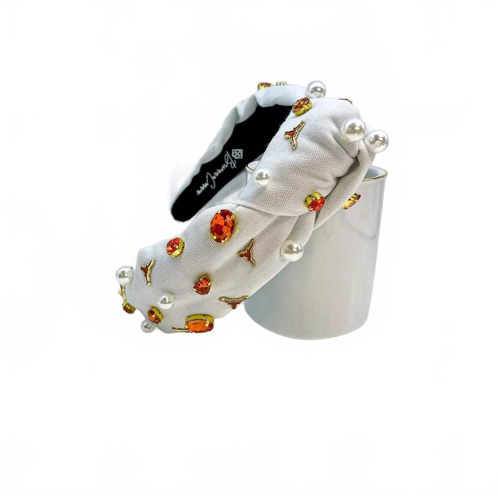 NEW BRIANNA CANNON women's ut headband in white